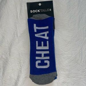Sock talk “cheat day”